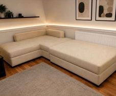 L shaped sofa