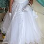 Communion dress (Joan Calabrese) veil,umbrella and bag Image 2