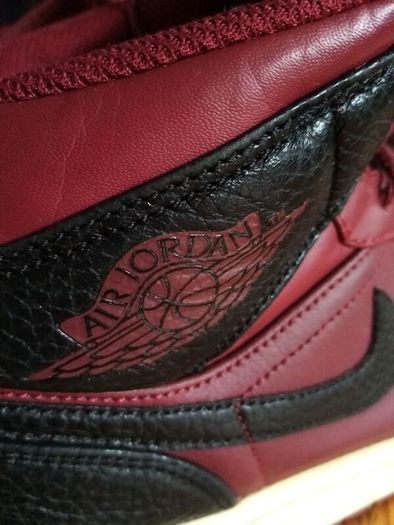 Nike Air Jordan 1 Mid mens 8.5 43 leather trainers