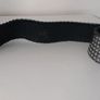 Silver Belt with Rose Buckle Clip Image 3