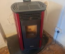 pellet stove