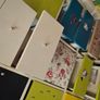 ikea kallax 4.4 cube shelving unit with inserts and drawers Image 3