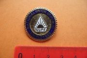 Vintage National Union Of Public Employees Enamel Pin Badge