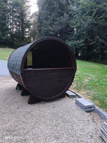 Barrel sauna