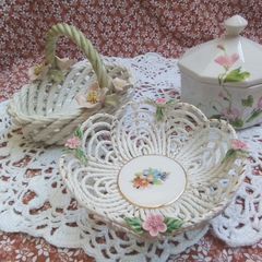 Three Continental Pottery Pieces