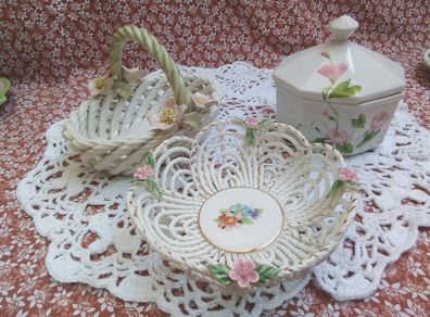 Three Continental Pottery Pieces