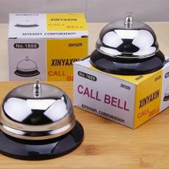 Durable, Polished Attention Bell with Clear Ring, Pack of 1, new.