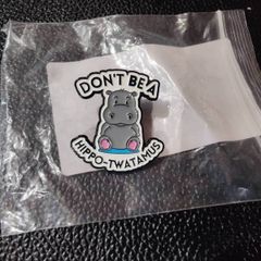 Funny enamel pin