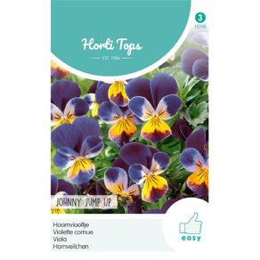 HT Horned Viola Johnny Jump Up Seeds 0.3g | Sow in July