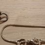 Beautiful Vintage Sterling Silver Perfume Bottle Pendant, Chain and Funnel Image 5