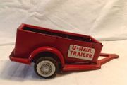 1950's Japanese Tin Plate U Haul Trailer