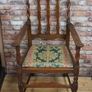 Barley Twist Oak Armchair Image 2