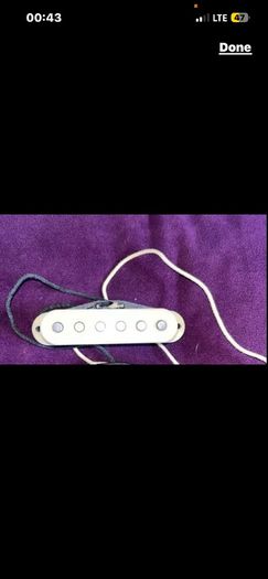 Schecter Nick Johnston Diamond single coil pickups from his signature Schecter guitar pickups for middle position electric guitar parts accessories