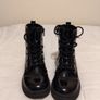 Black Patent Boots Image 2