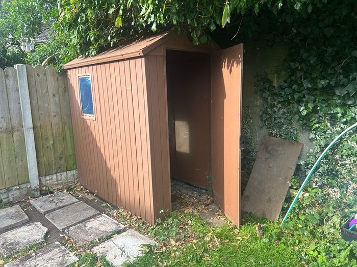 Keter 6x4 plastic shed