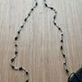 Magnetic Black and Green Beaded Necklace/Bracelet Image 9
