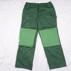 Avenue Forest Green Utility Garden Workwear Cargo Trousers Green Padded Knees 16-18UK/44-46EU