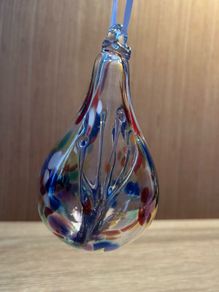 Glass Wishing Drop - multicolour