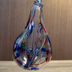 Glass Wishing Drop - multicolour