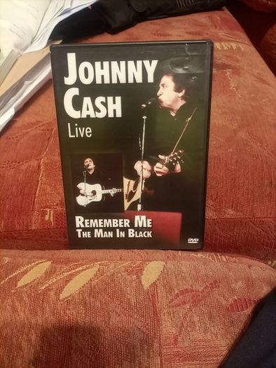 Dvd Johnny Cash Live Remember Me The Man In Black