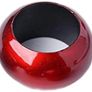 Christmas Napkin Ring/Eight Acrylic Cylinder Napkin Rings (Red) Image 10