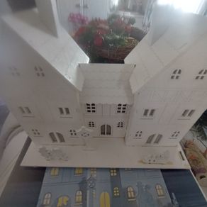 Christmas light up house