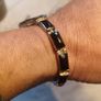 Sterling Silver Art Deco Onyx Bracelet Image 6