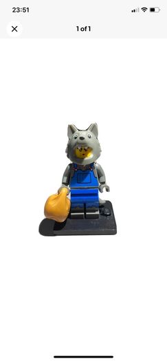 LEGO Minifigure 71034 - Series 23 Minifigures - No. 8 Wolf Costume 2022