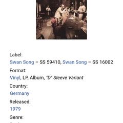 LED ZEPPELIN - in through the out door