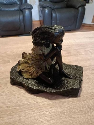 Irish bronze Genesis figurine