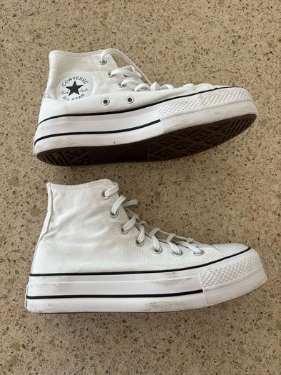 Converse High Tops Platforms UK6