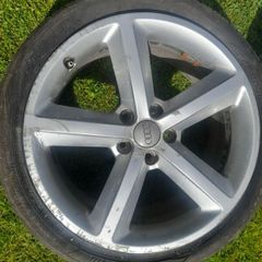 Genuine Audi 18" S Line Alloys 5x112 Fitment