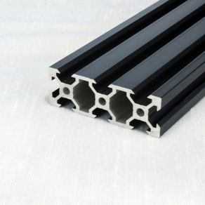 V slot 2060 Linear Rail Black Aluminium Extrusion