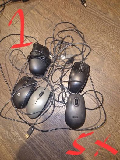 Mouse, Keyboard, HDMI, Network Cables