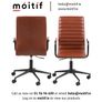 Wade Desk Chair - Brown Image 2