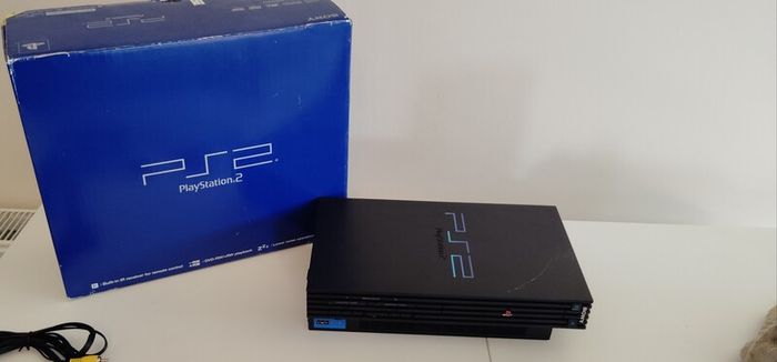 Ps2 Console Refurbished original controller hd adapter original box