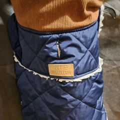Sold as one lot Dog coats, Leeds, harnesses, dog carry bag, dog boots, 2 new lick matts other bits new stuff also
