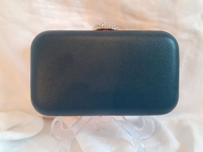Made in Italy Green Clutch Bag.