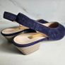 Gabor 61.530.16 womens slingback 3 cm heel suede royal blue shoes new & boxed size 5.5 UK 38.5 UK Image 4