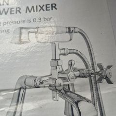 Edwardian bath shower mixer