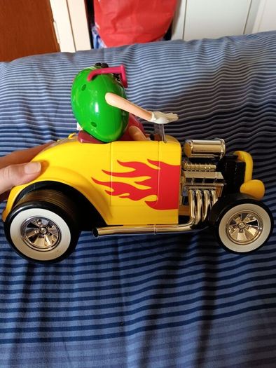 M&M's Rebel Without A Clue Hot Rod Candy Dispenser. (A few minor marks. See pictures.)