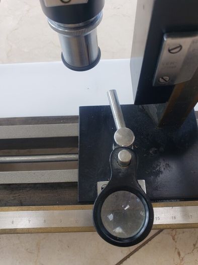 Vintage travelling microscope