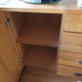 Oak Cabinet and mirror for sale Image 10