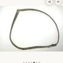 Vintage Chevron silver necklace Image 7