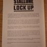 1989 Lock Up Press Kit Stallone Image 2