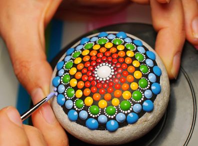 Complete Mandala Dot Painting Starter Bundle