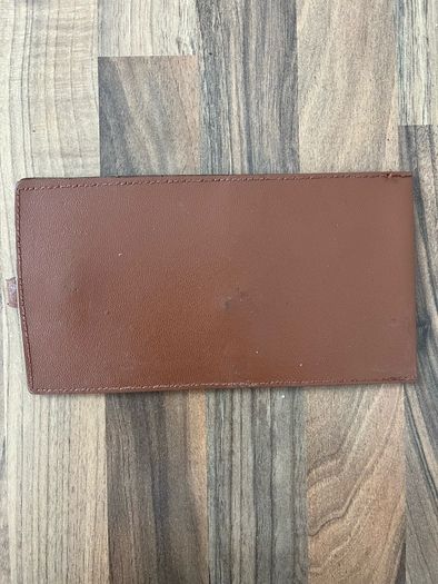 Vintage Leatherette Pension Book/ Cheque Book Case