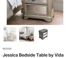 bedside lockers x 2