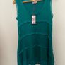 Per Una Sleeveless top jade size 10 - New Image 3