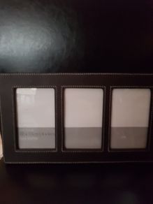 Brown Faux Leather Frames